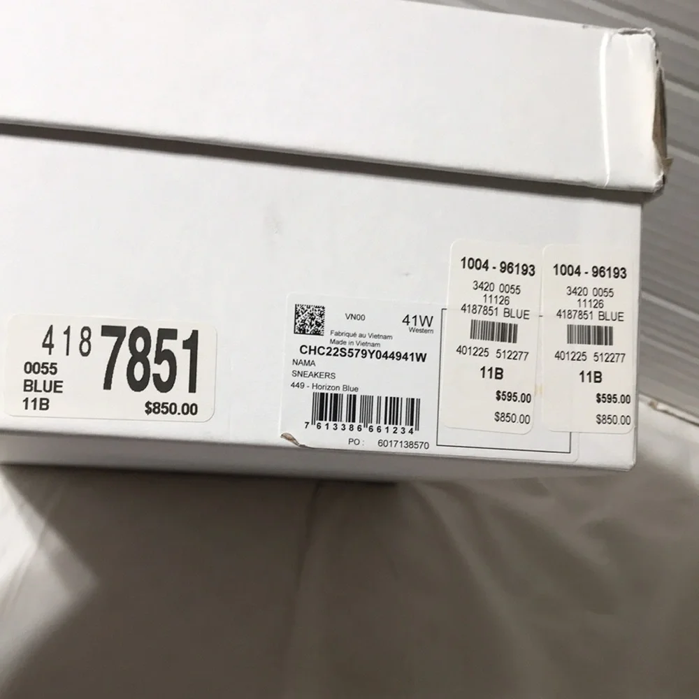Chloe Nama sneakers. Horizon blue. NWT - Picture 9 of 11